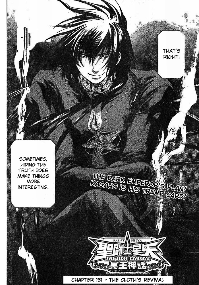Saint Seiya - The Lost Canvas Chapter 151 page 2 - Chapter 151: The Cloth's Revival