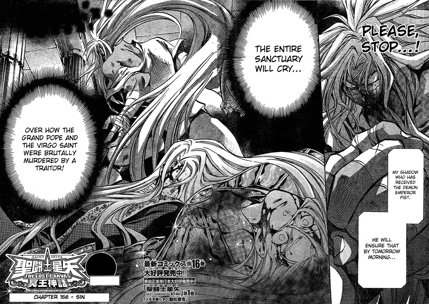Saint Seiya - The Lost Canvas Chapter 156 page 2 - Chapter 156: Sin