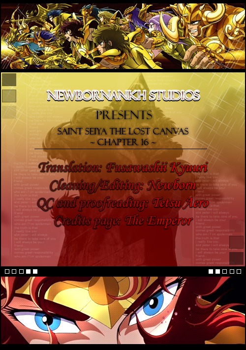 Saint Seiya - The Lost Canvas Chapter 16 page 1 - Chapter 16: Friends