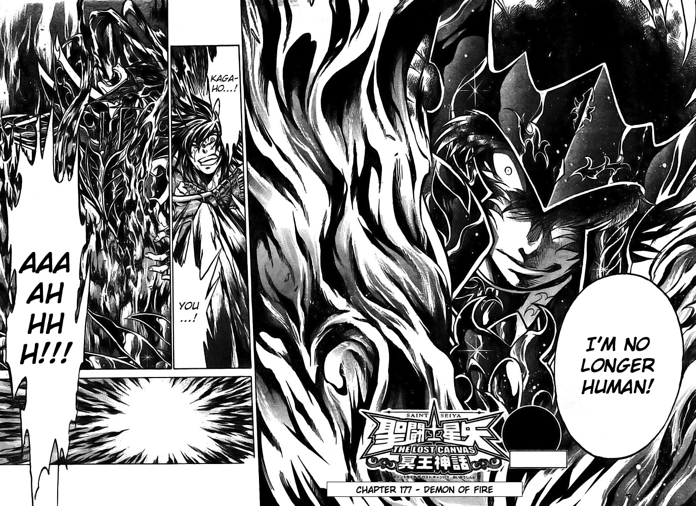 Saint Seiya - The Lost Canvas Chapter 177 page 2 - Chapter 177: Demon of Fire