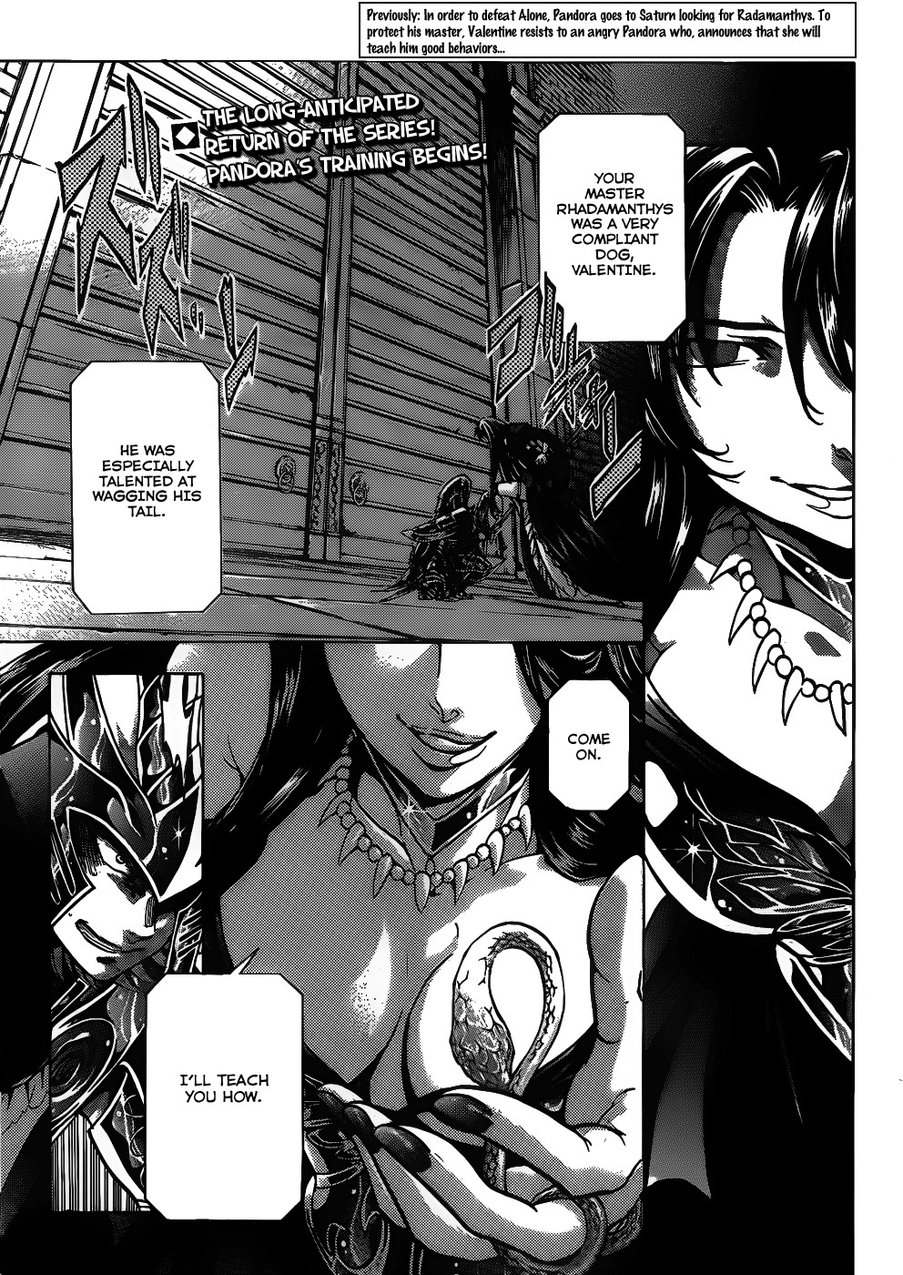 Saint Seiya - The Lost Canvas Chapter 181 page 1 - Chapter 181: Master