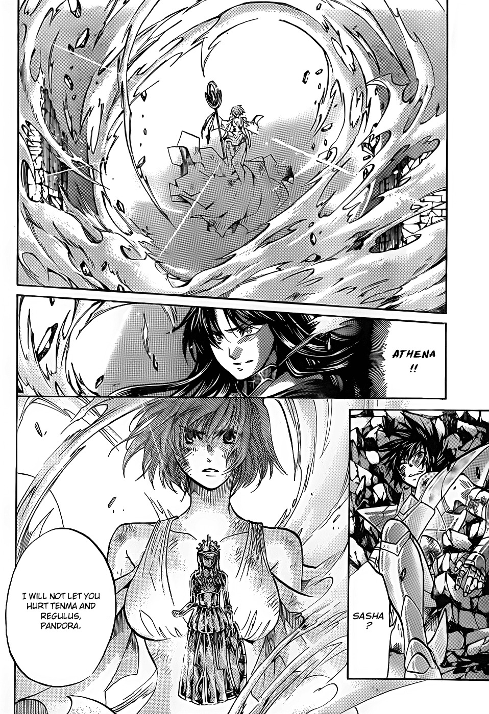 Saint Seiya - The Lost Canvas Chapter 184 page 11 - Chapter 184: 3 vs. 3