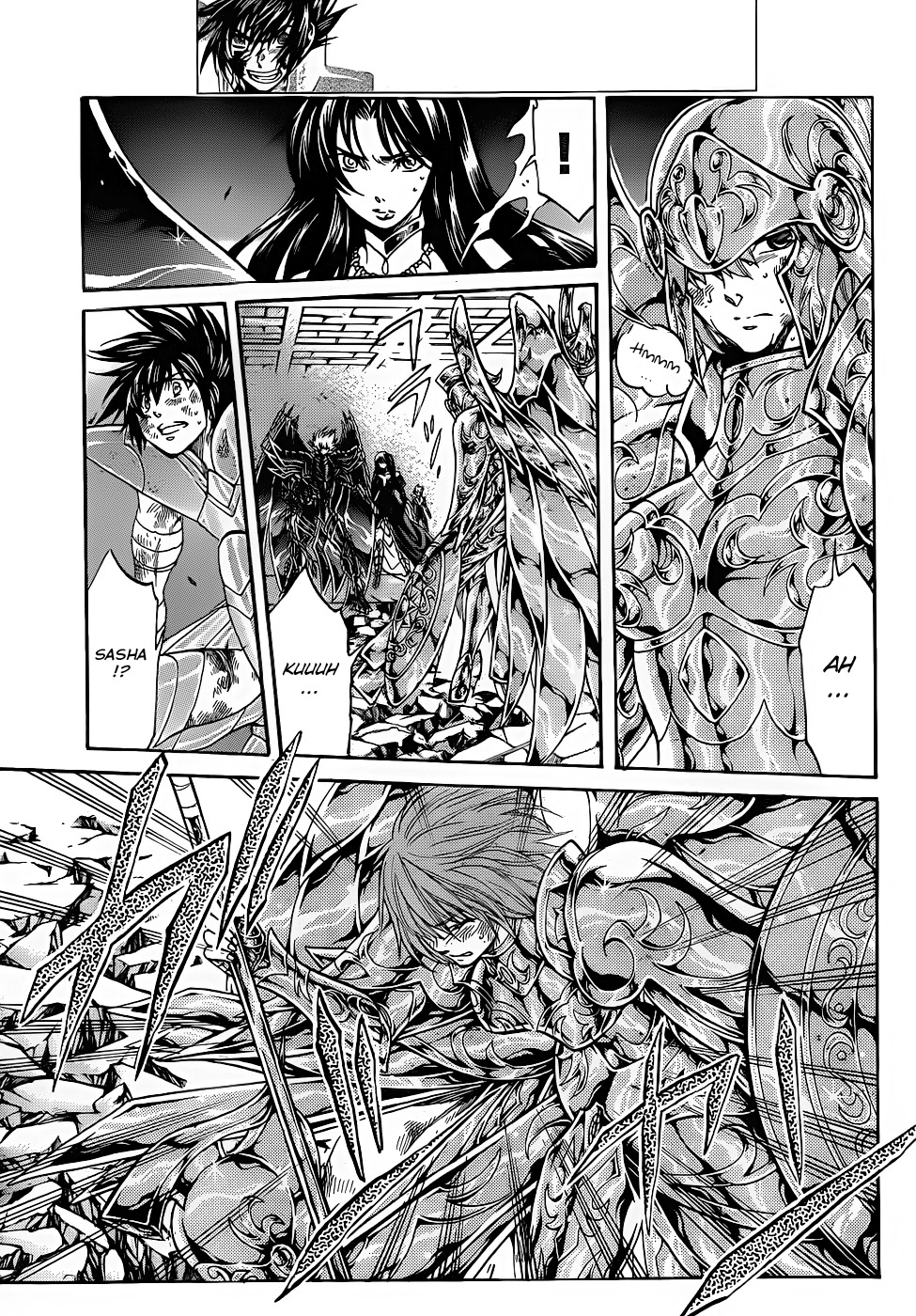 Saint Seiya - The Lost Canvas Chapter 184 page 15 - Chapter 184: 3 vs. 3