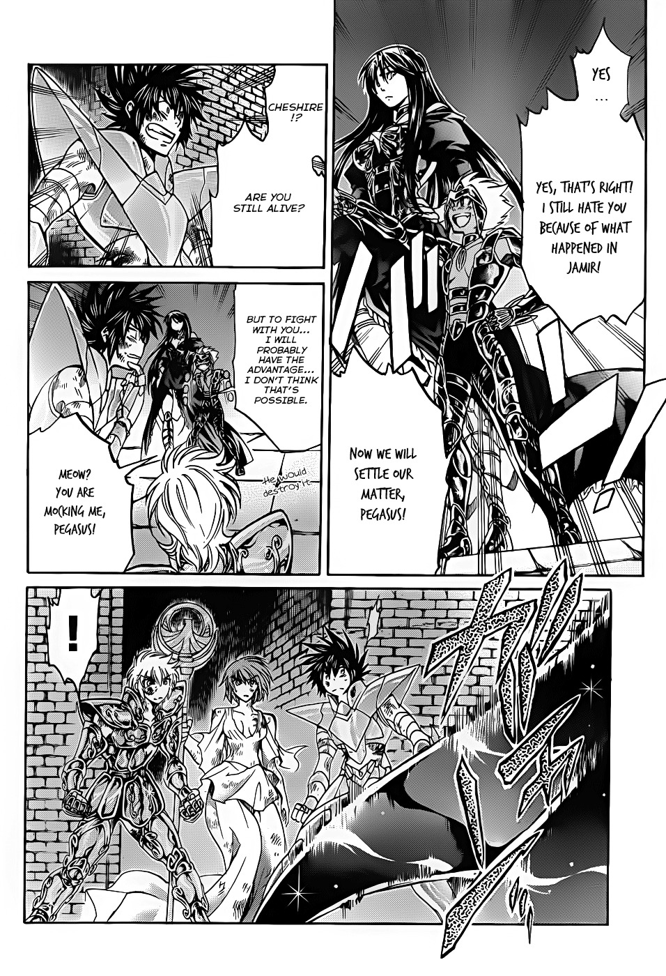 Saint Seiya - The Lost Canvas Chapter 184 page 4 - Chapter 184: 3 vs. 3