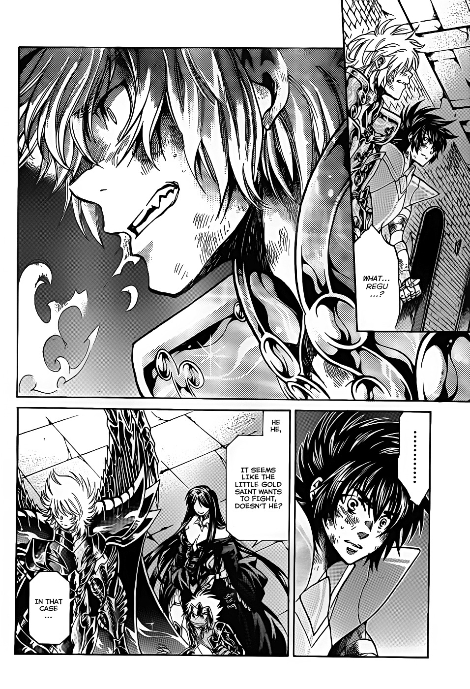 Saint Seiya - The Lost Canvas Chapter 184 page 6 - Chapter 184: 3 vs. 3