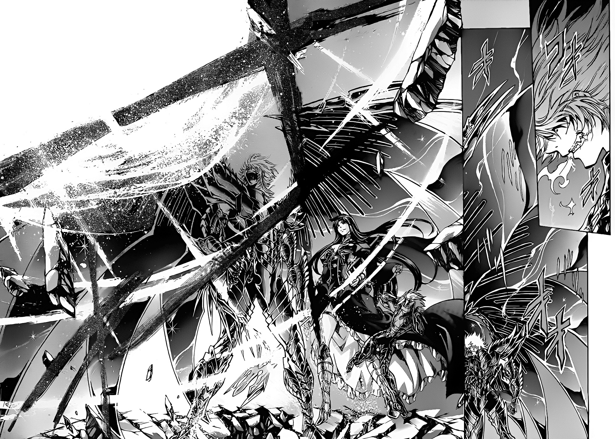Saint Seiya - The Lost Canvas Chapter 184 page 8 - Chapter 184: 3 vs. 3