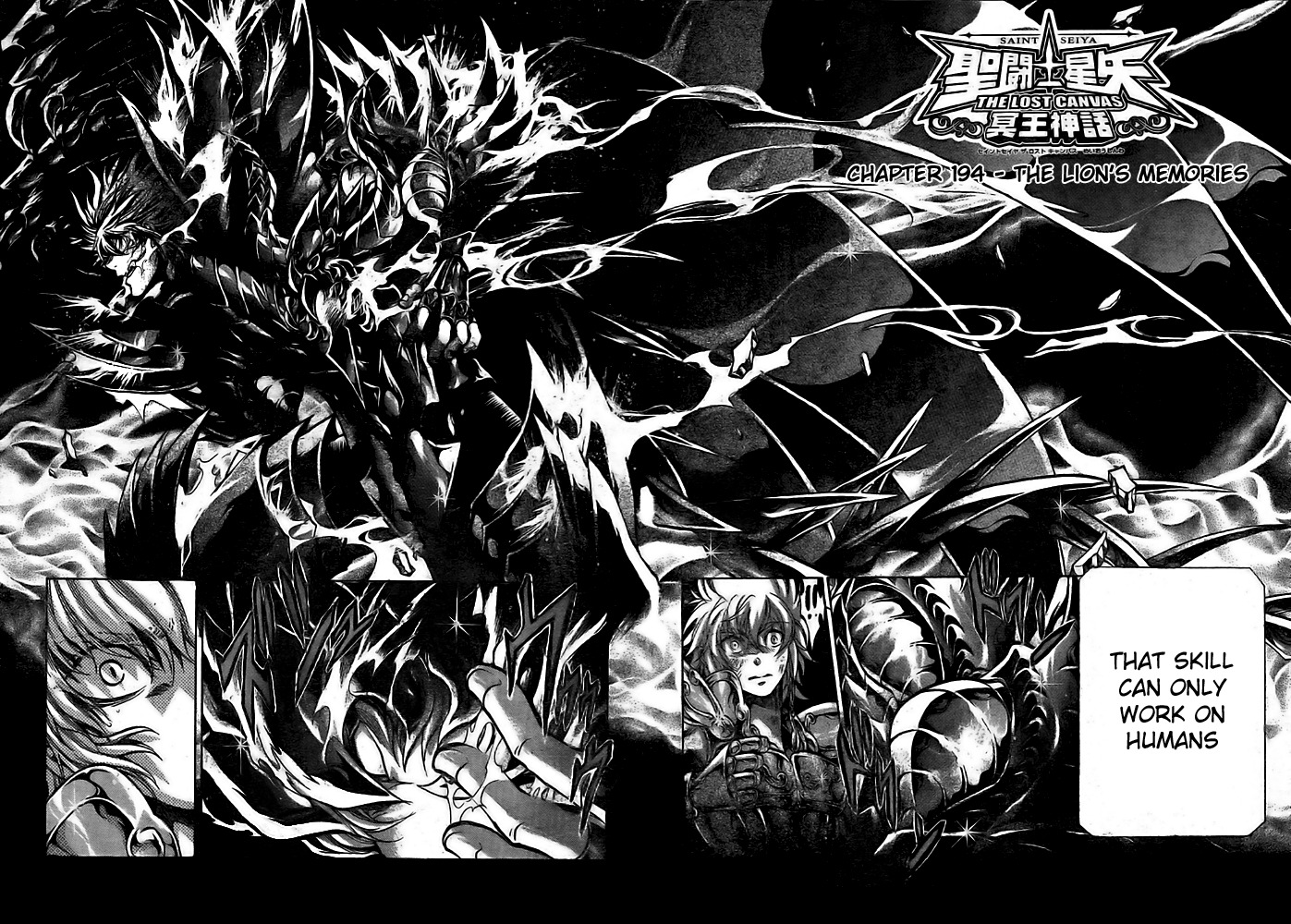 Saint Seiya - The Lost Canvas Chapter 194 page 2 - Chapter 194: The Lion's Memories