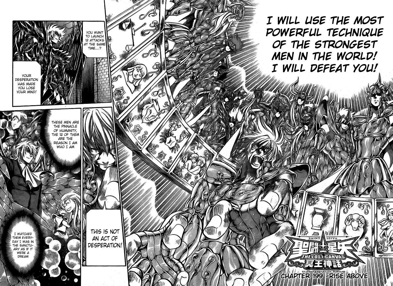 Saint Seiya - The Lost Canvas Chapter 199 page 2 - Chapter 199: Rise Above