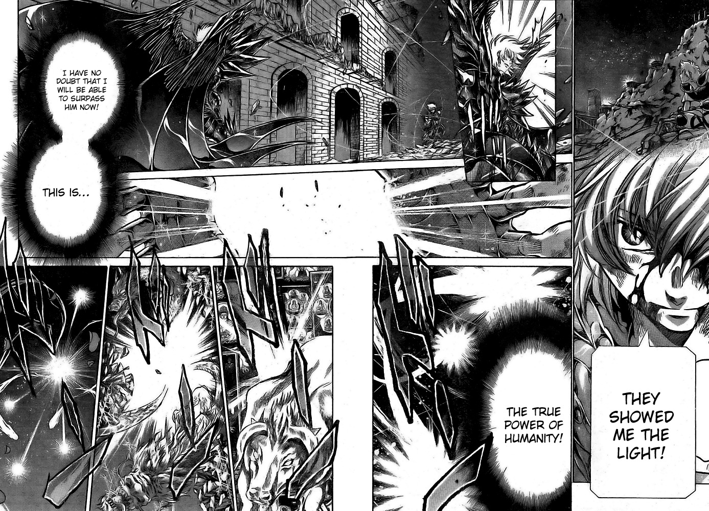 Saint Seiya - The Lost Canvas Chapter 199 page 3 - Chapter 199: Rise Above