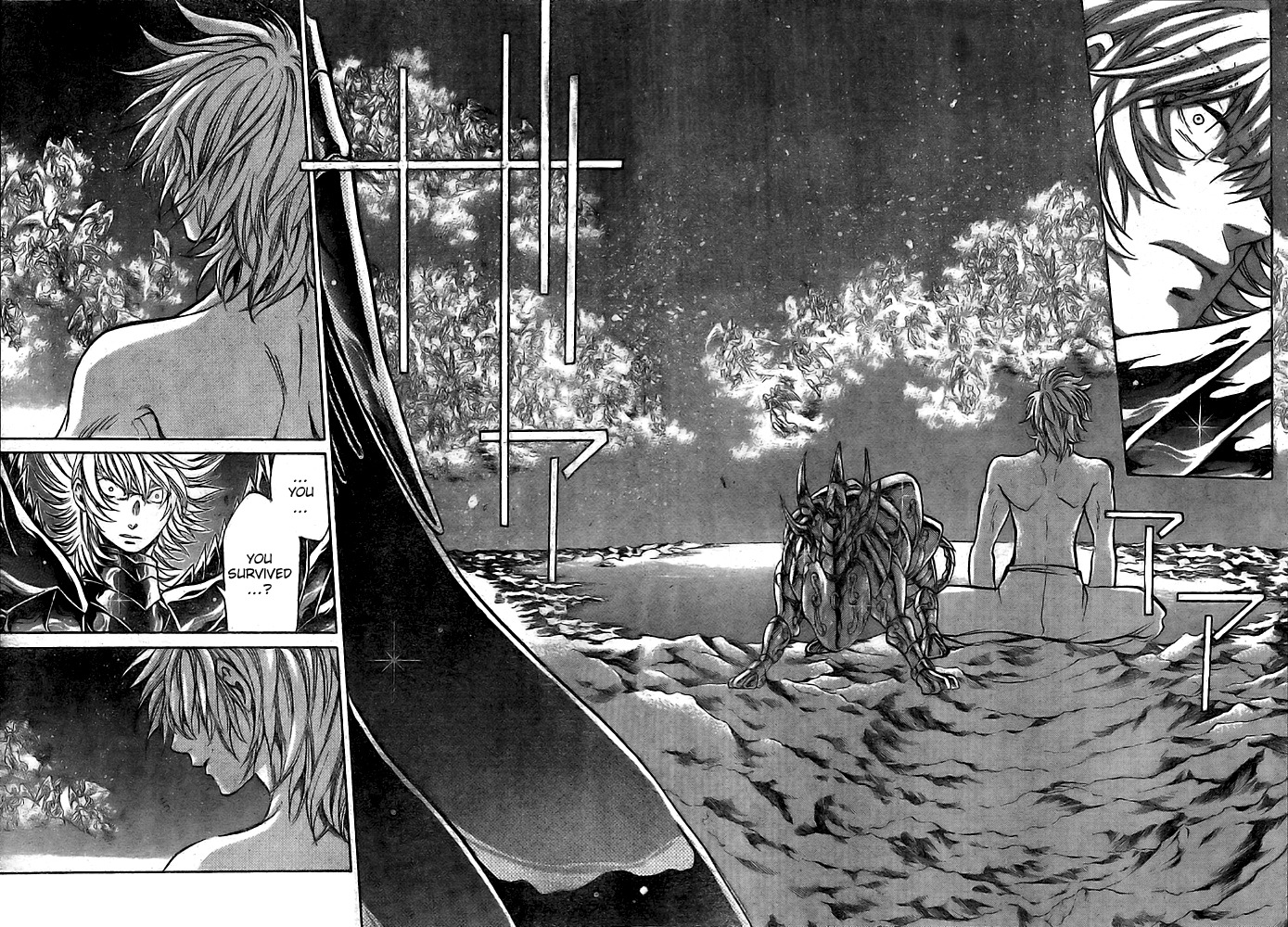 Saint Seiya - The Lost Canvas Chapter 200 page 3 - Chapter 200: Talking with Earth