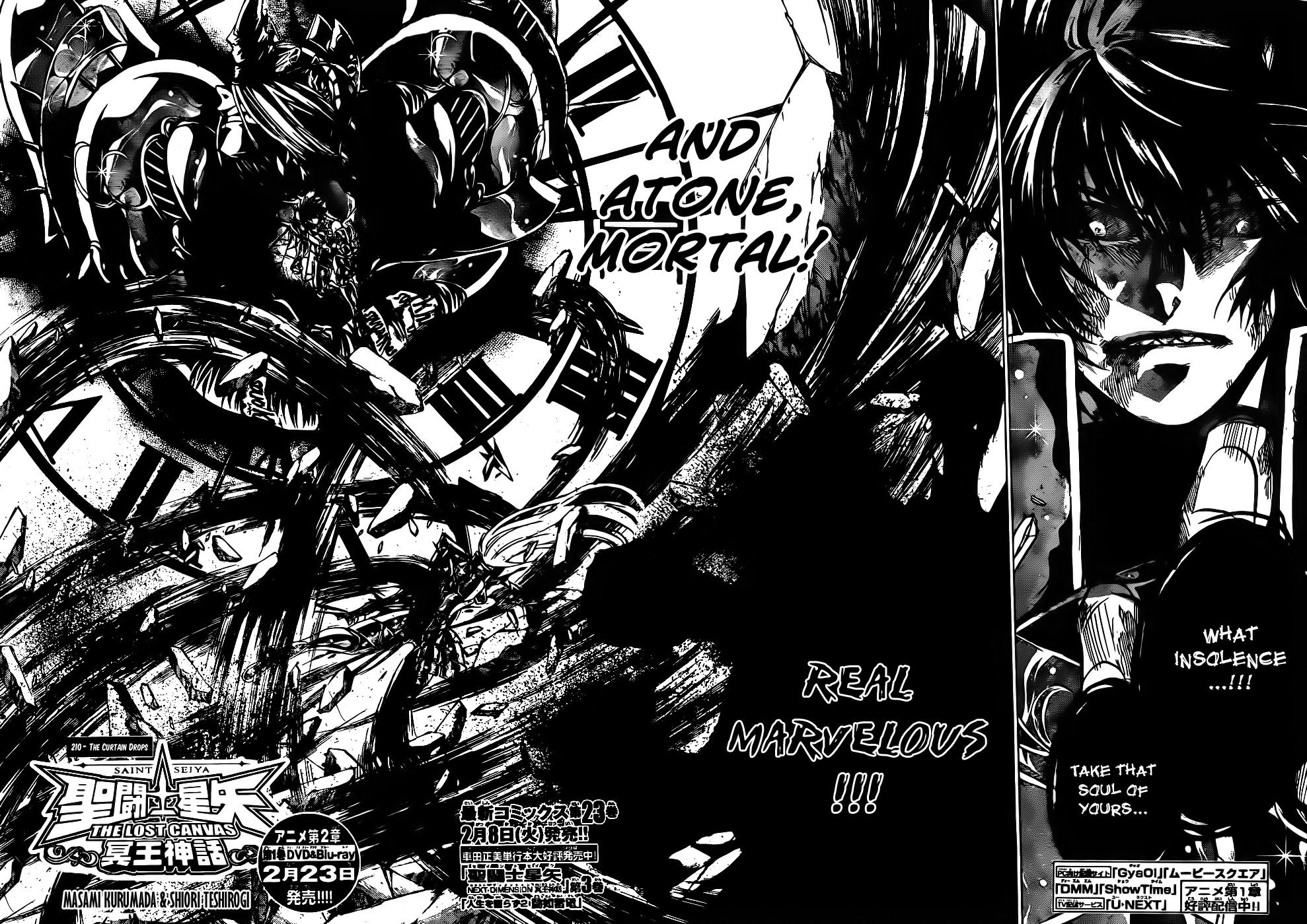 Saint Seiya - The Lost Canvas Chapter 210 page 2 - Chapter 210: The Curtain Drops