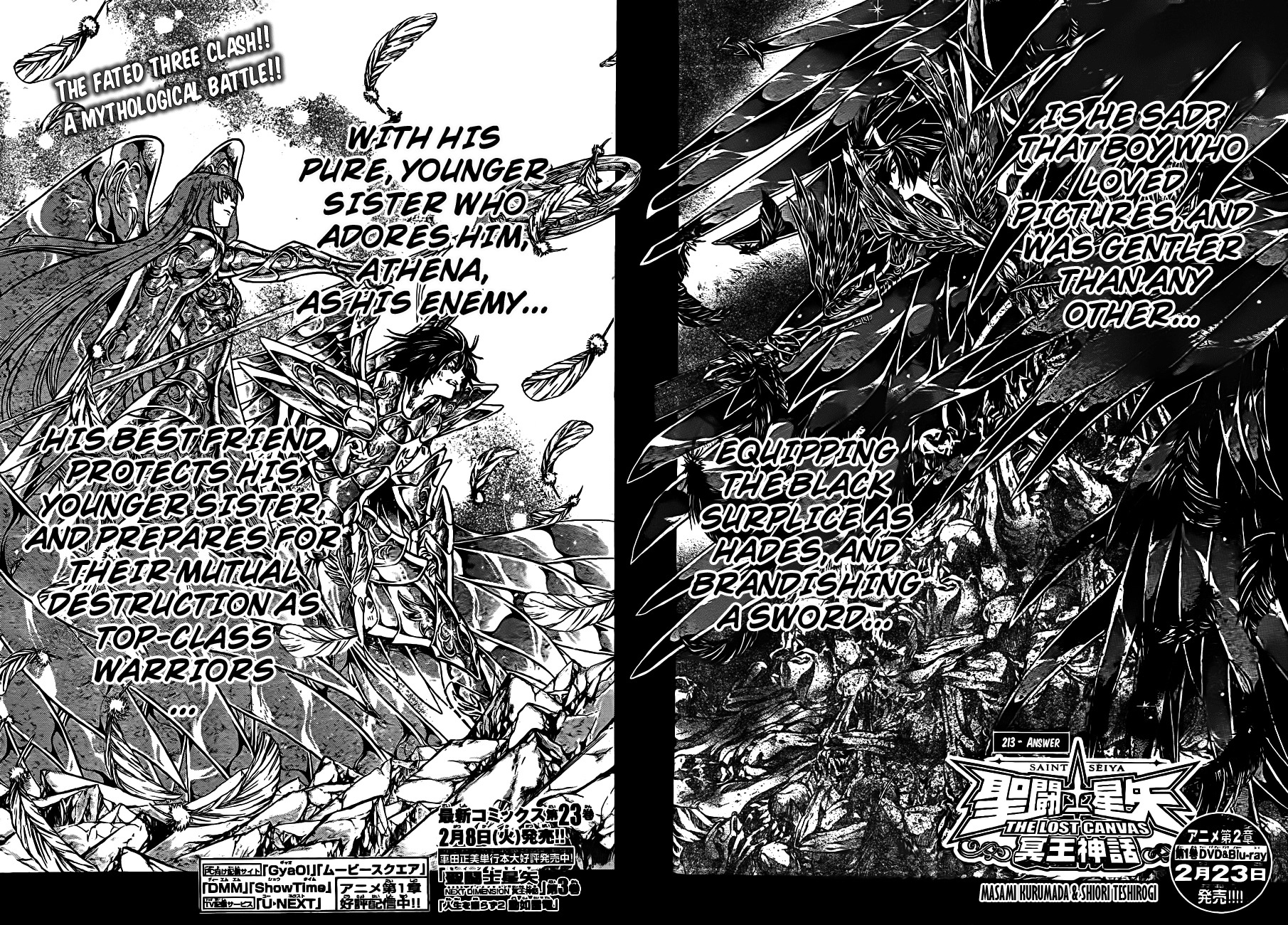 Saint Seiya - The Lost Canvas Chapter 213 page 3 - Chapter 213: Answer