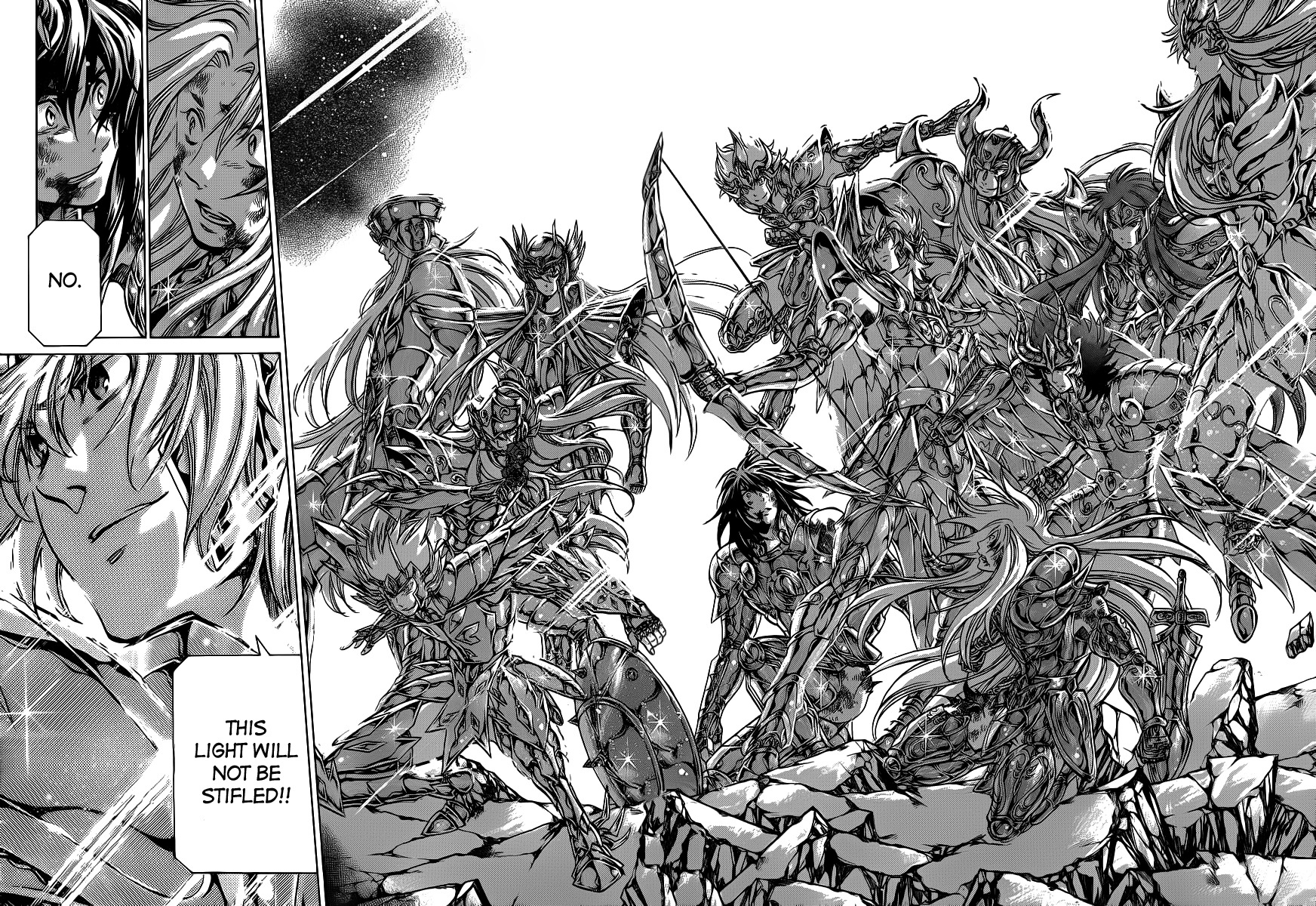 Saint Seiya - The Lost Canvas Chapter 220 page 10 - Chapter 220: Golden Light