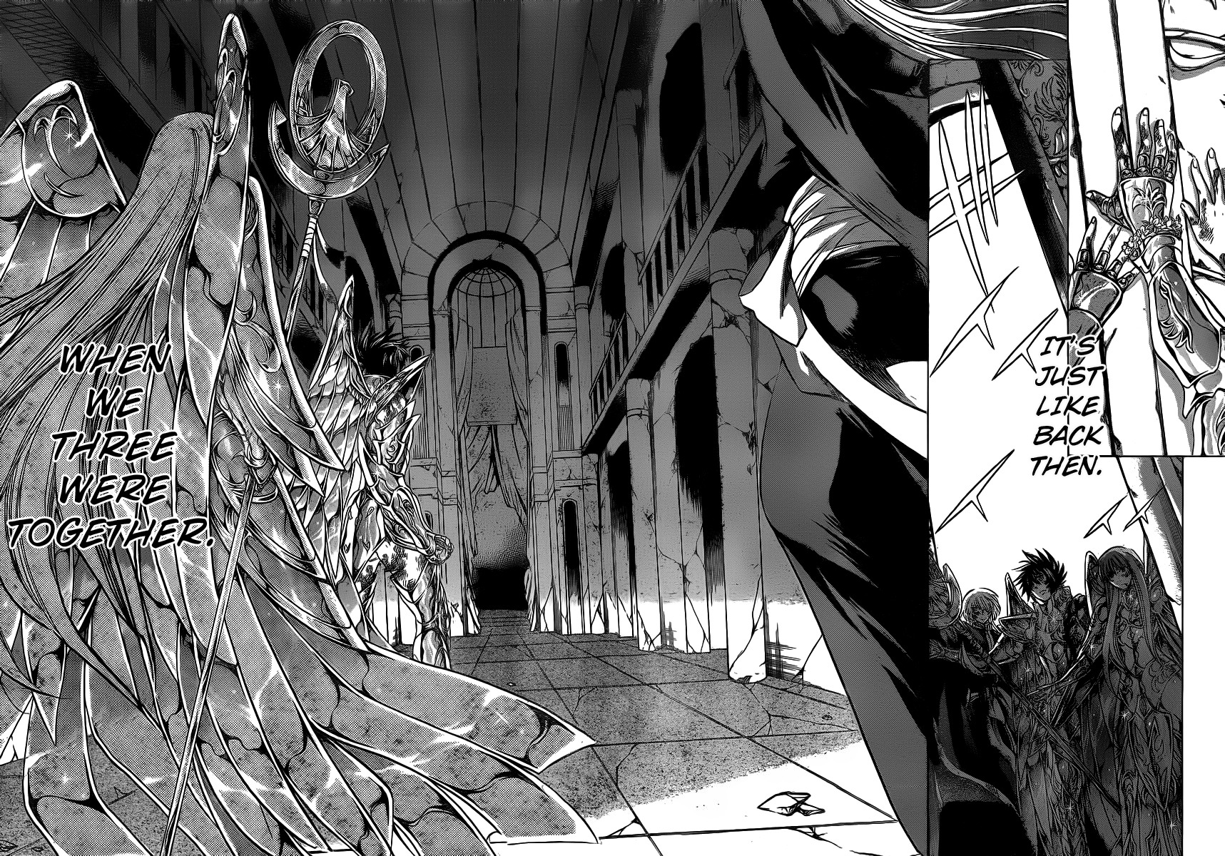 Saint Seiya - The Lost Canvas Chapter 222 page 6 - Chapter 222: Three Together