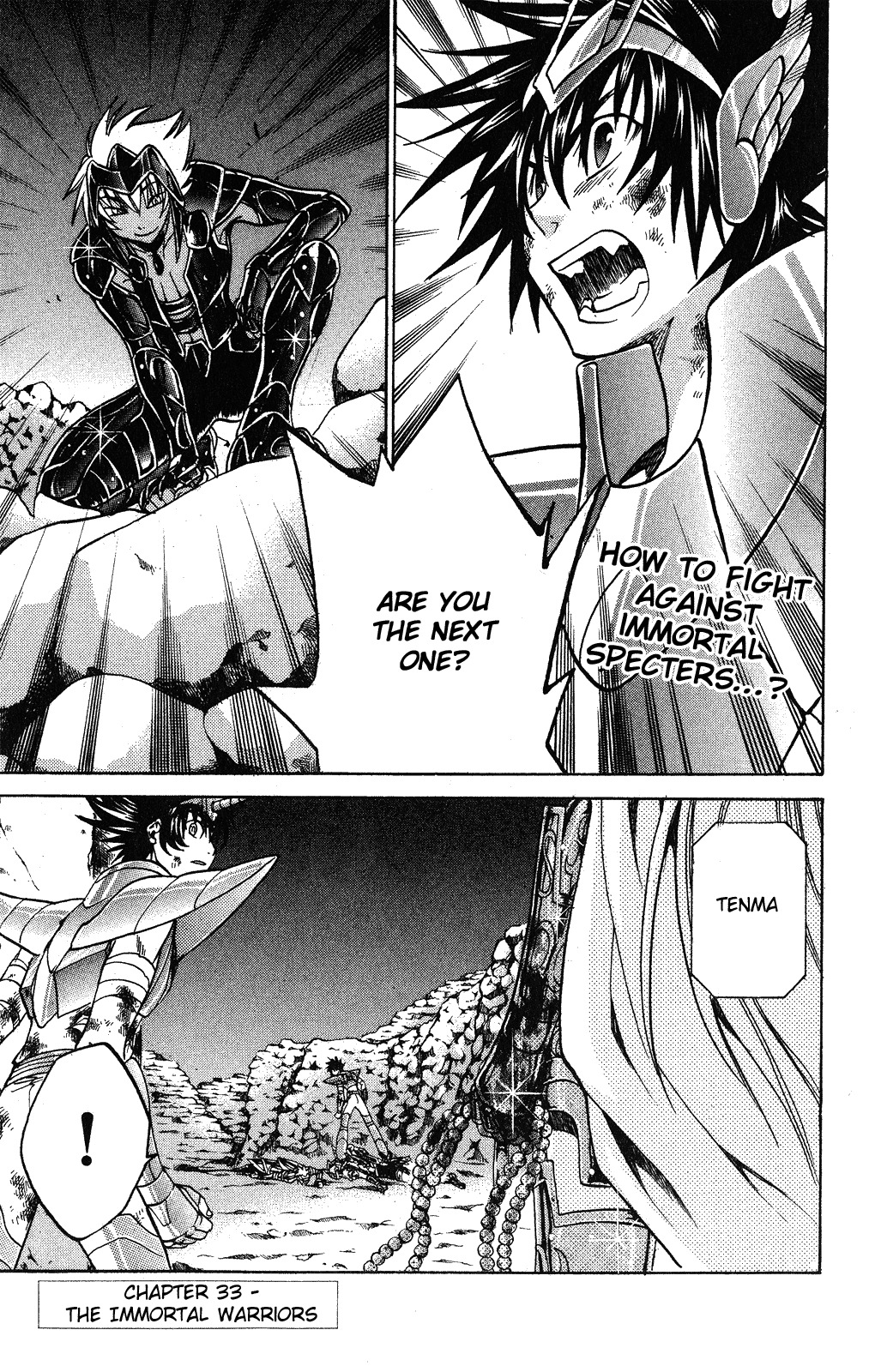 Saint Seiya - The Lost Canvas Chapter 33 page 1 - Chapter 33: The Immortal Warriors