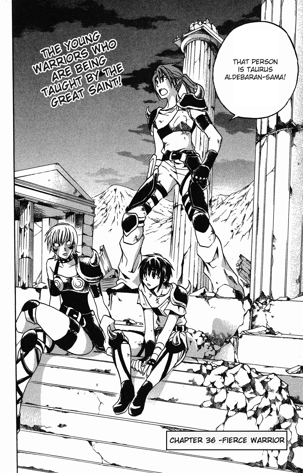 Saint Seiya - The Lost Canvas Chapter 36 page 2 - Chapter 36: Fierce Warrior