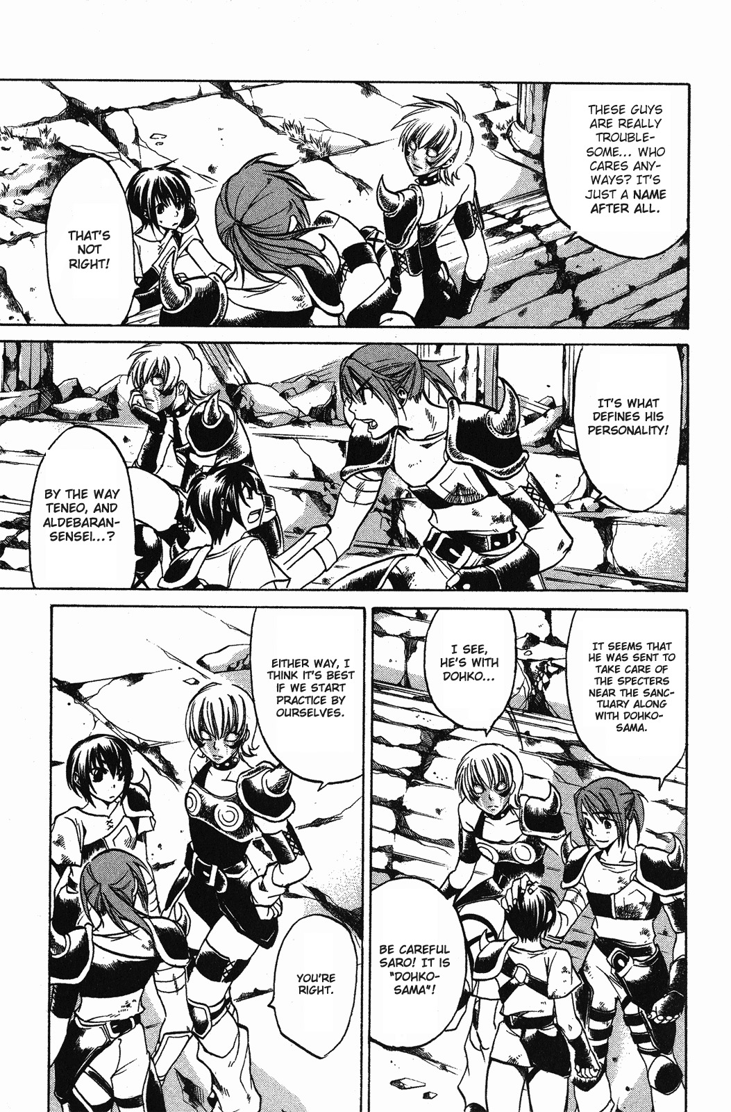 Saint Seiya - The Lost Canvas Chapter 36 page 3 - Chapter 36: Fierce Warrior