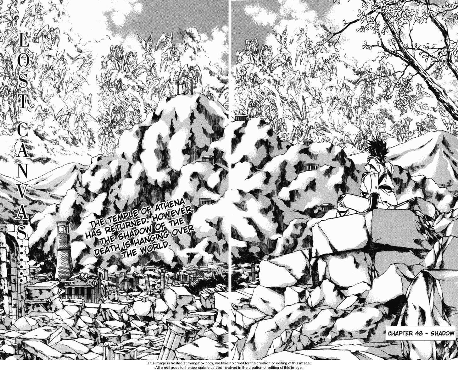 Saint Seiya - The Lost Canvas Chapter 48 page 2 - Chapter 48: Shadow