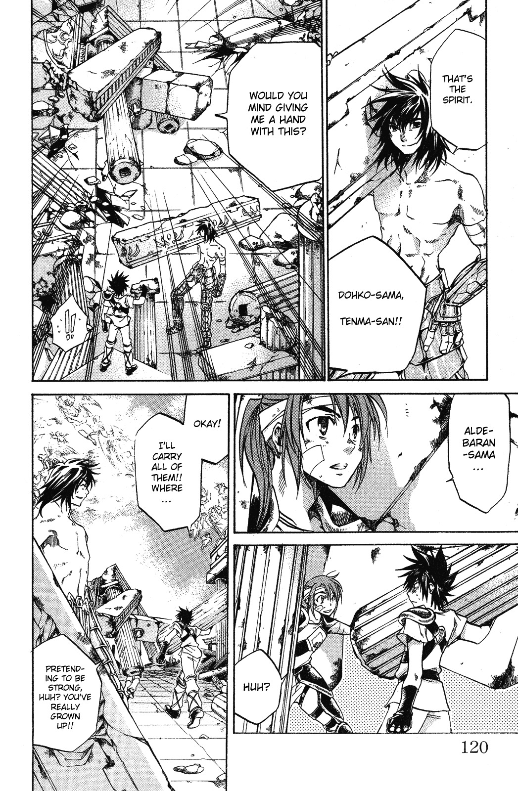 Saint Seiya - The Lost Canvas Chapter 48 page 9 - Chapter 48: Shadow