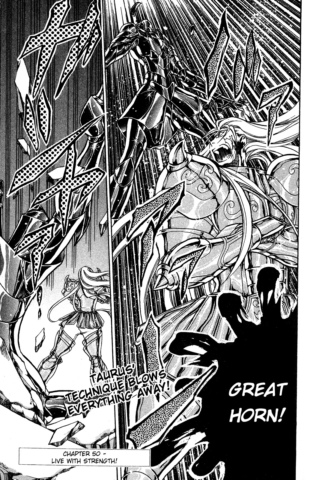 Saint Seiya - The Lost Canvas Chapter 50 page 1 - Chapter 50: Live with Strength