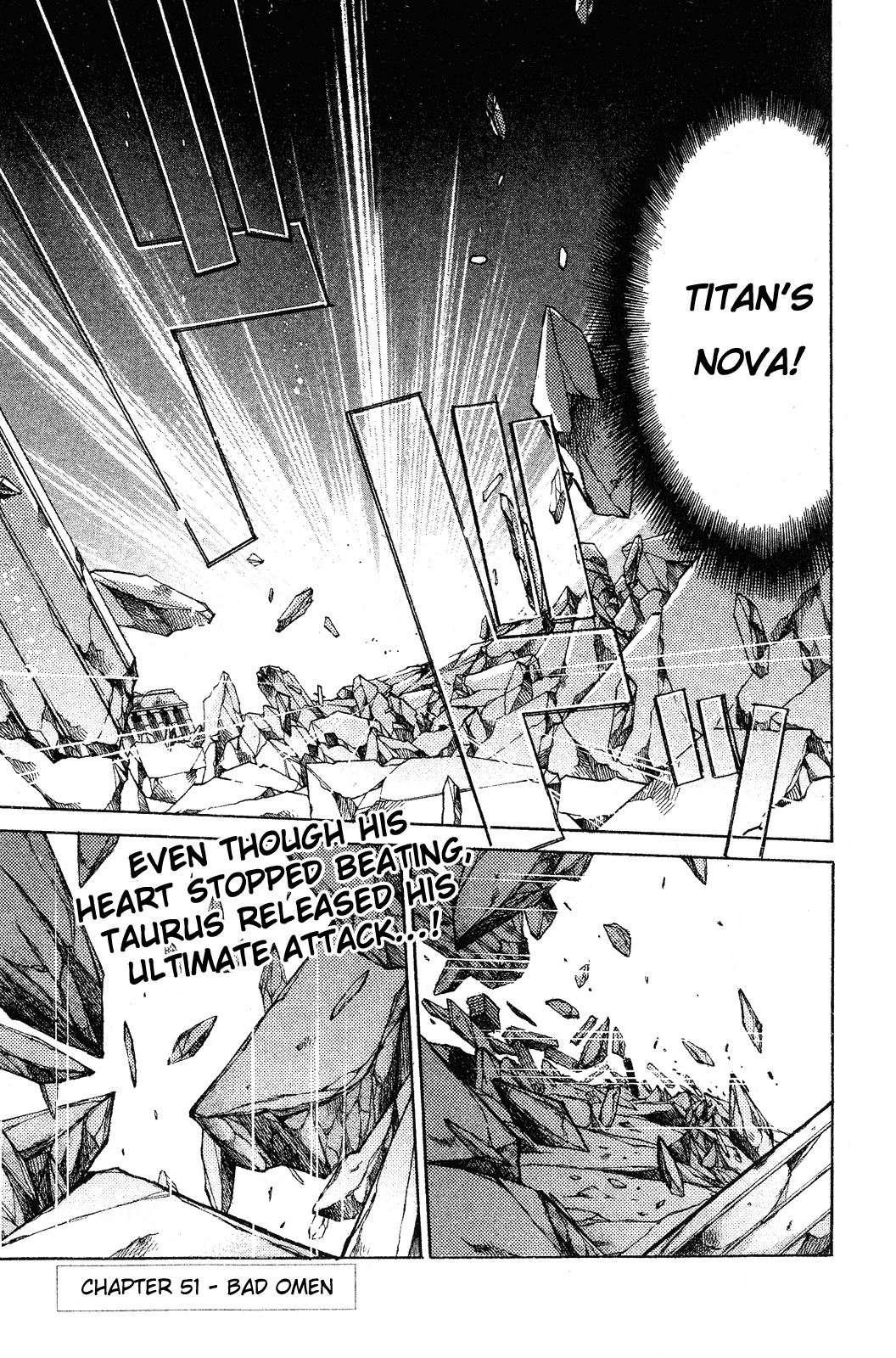 Saint Seiya - The Lost Canvas Chapter 51 page 1 - Chapter 51: Bad Omen