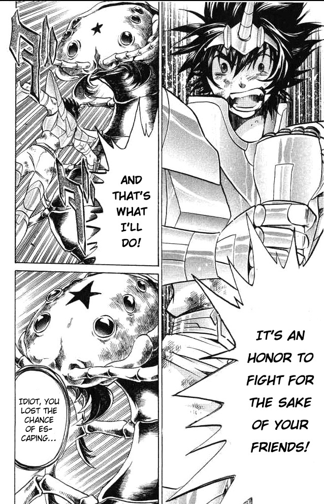 Saint Seiya - The Lost Canvas Chapter 58 page 13 - Chapter 58: I Will Not Run Away!