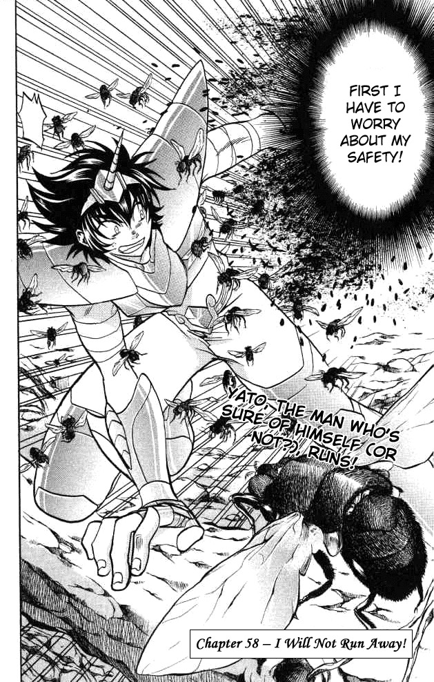 Saint Seiya - The Lost Canvas Chapter 58 page 2 - Chapter 58: I Will Not Run Away!