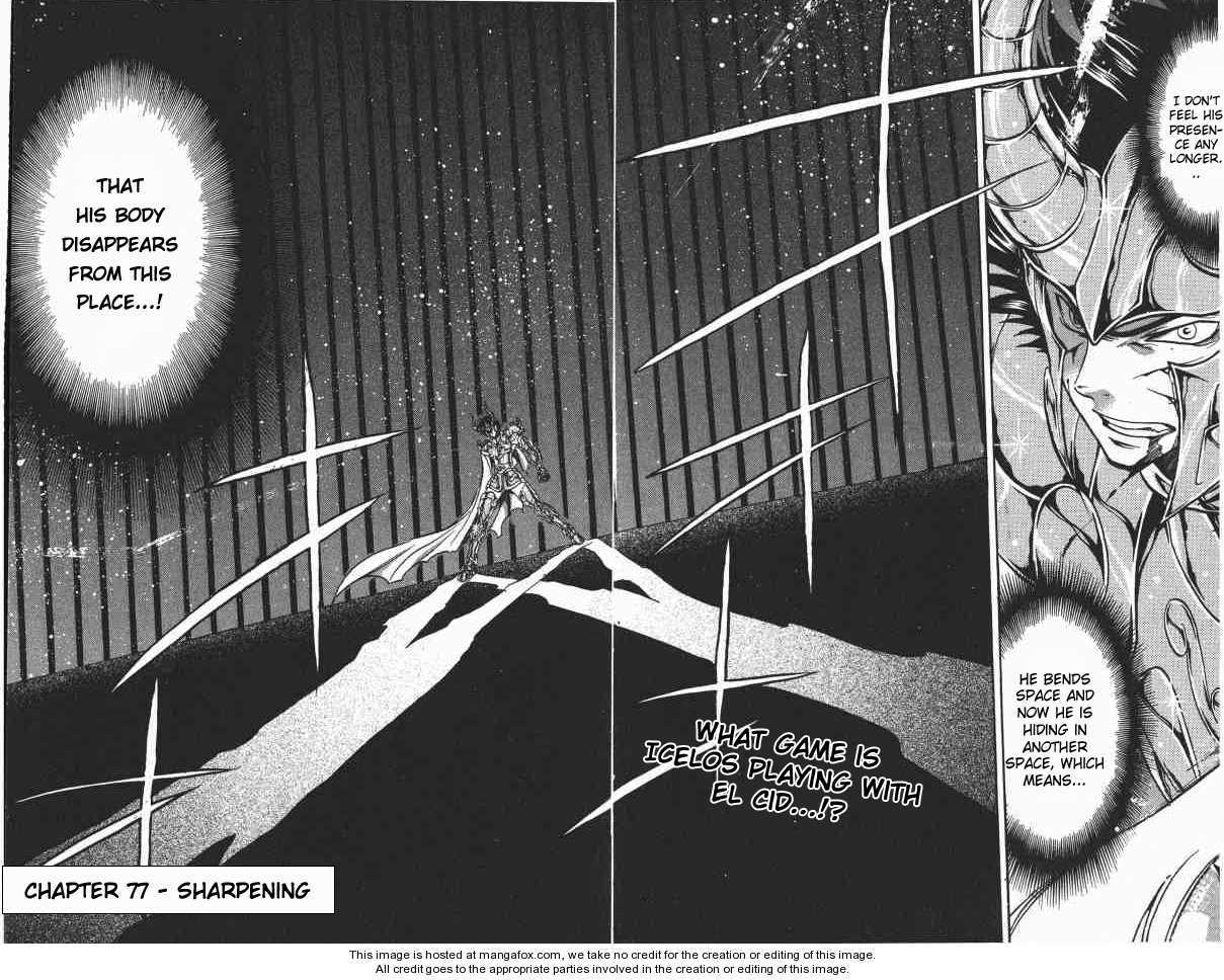 Saint Seiya - The Lost Canvas Chapter 77 page 2 - Chapter 77: Sharpening