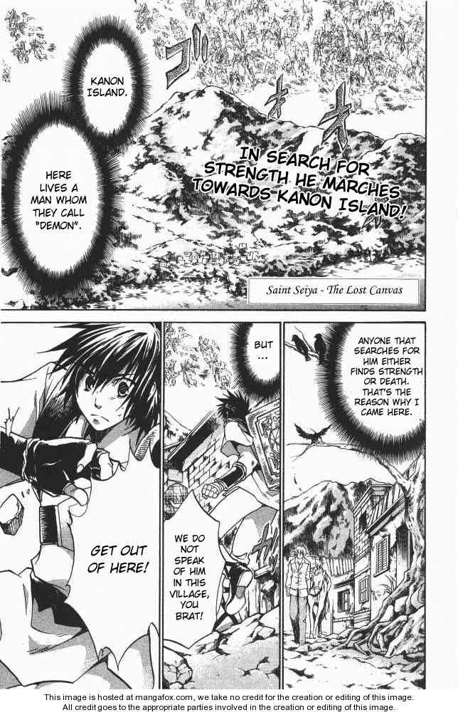 Saint Seiya - The Lost Canvas Chapter 97 page 1 - Chapter 97: Kanon Island's Demon