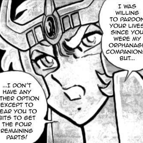 Saint Seiya Chapter 10 cover