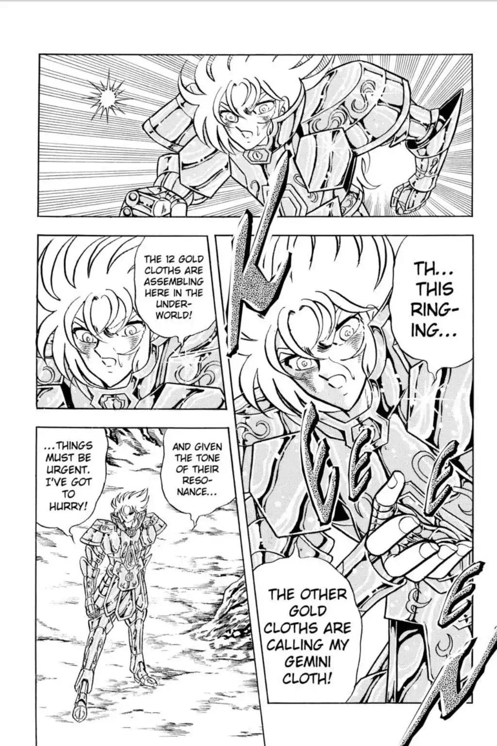 Saint Seiya Chapter 100 page 18 - Chapter 100: Assemblage Of Gold Cloths!