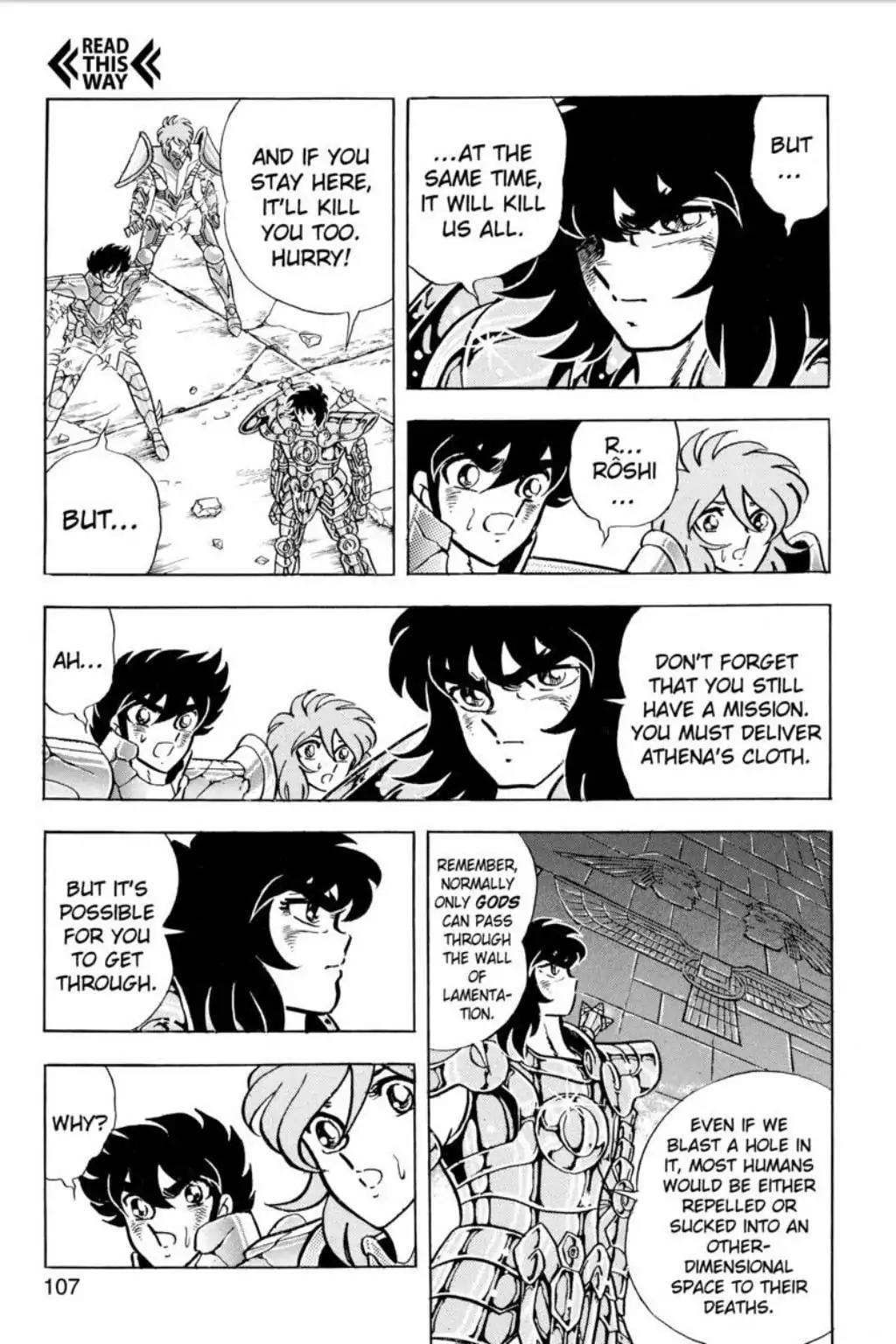 Saint Seiya Chapter 100 page 36 - Chapter 100: Assemblage Of Gold Cloths!