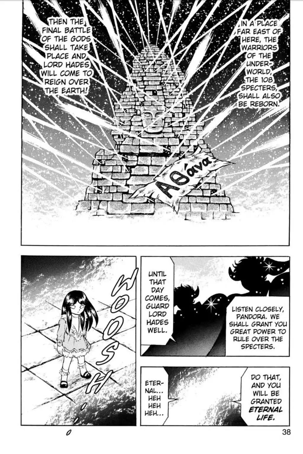 Saint Seiya Chapter 104 page 11 - Chapter 104: Pandora's Ash-Colored Memories