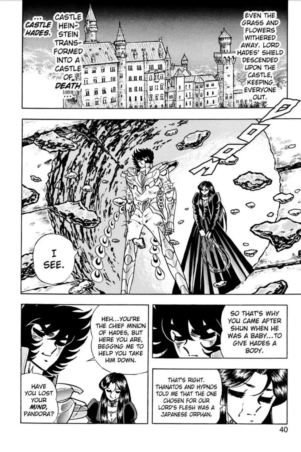 Saint Seiya Chapter 104 page 13 - Chapter 104: Pandora's Ash-Colored Memories