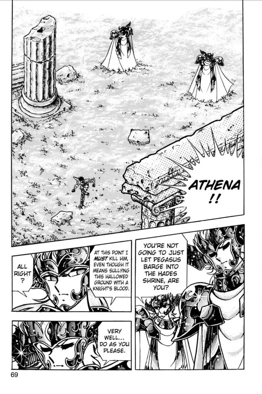 Saint Seiya Chapter 105 page 21 - Chapter 105: Thanatos And Hypnos!