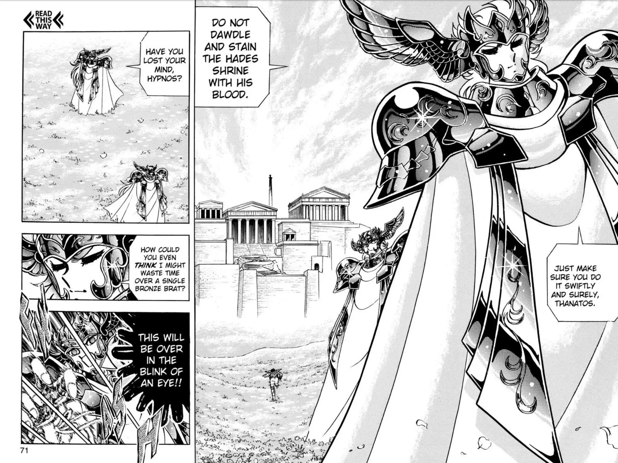 Saint Seiya Chapter 105 page 22 - Chapter 105: Thanatos And Hypnos!