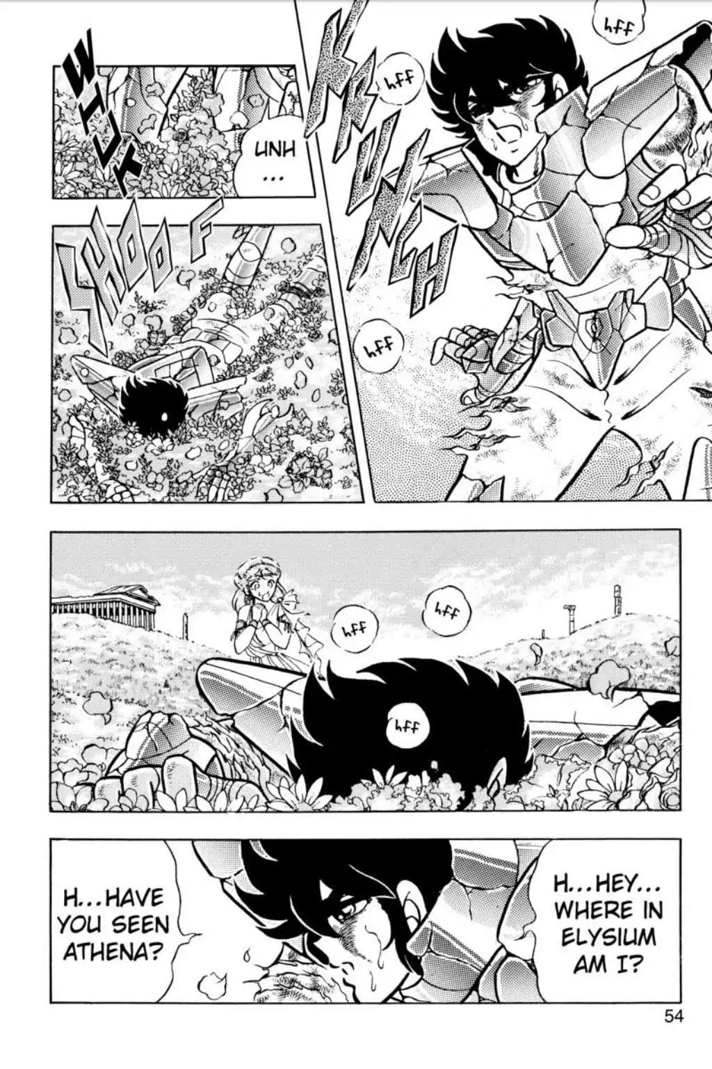 Saint Seiya Chapter 105 page 6 - Chapter 105: Thanatos And Hypnos!