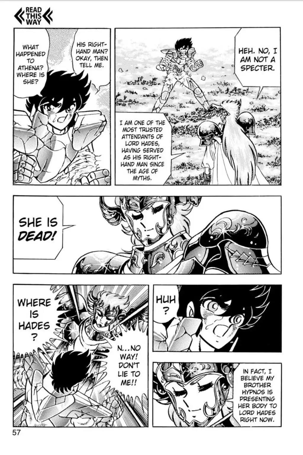 Saint Seiya Chapter 105 page 9 - Chapter 105: Thanatos And Hypnos!