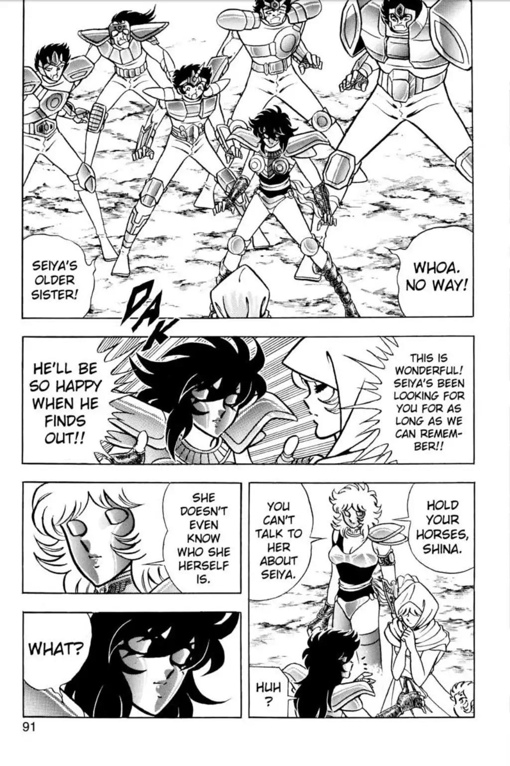 Saint Seiya Chapter 106 page 4 - Chapter 106: She is Seika!