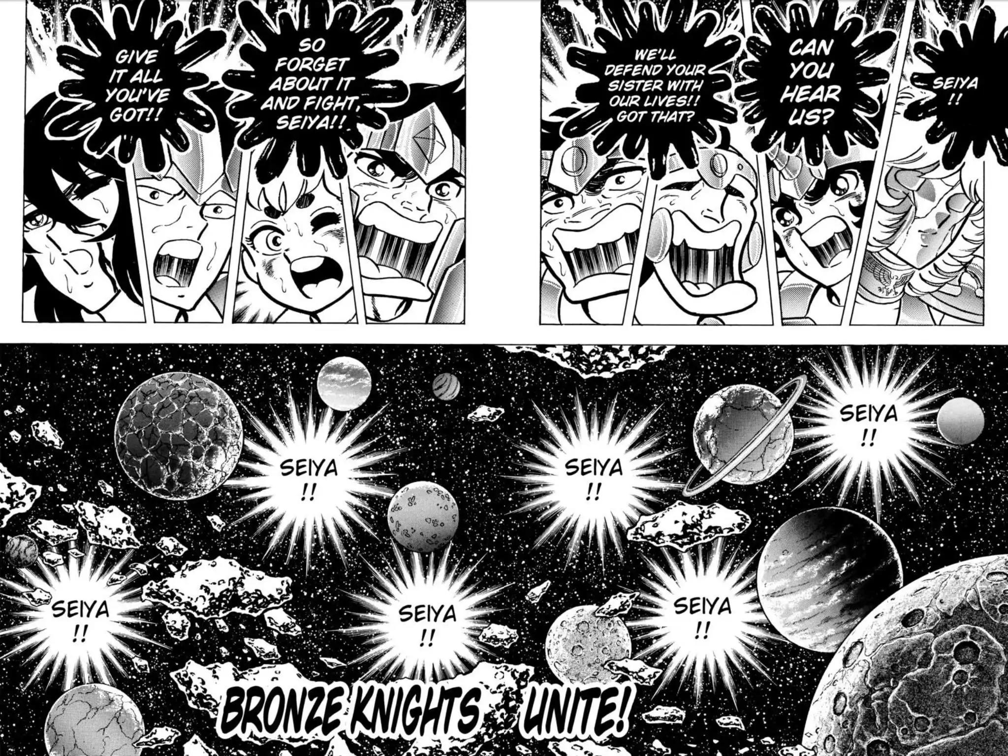 Saint Seiya Chapter 107 page 1 - Chapter 107: Bronze Knights Unite!