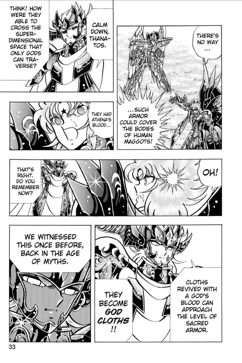 Saint Seiya Chapter 109 page 31 - Chapter 109: The Legendary God Cloths!