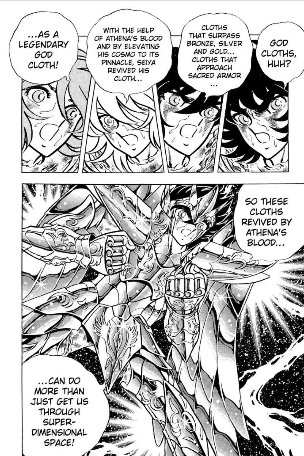 Saint Seiya Chapter 109 page 32 - Chapter 109: The Legendary God Cloths!