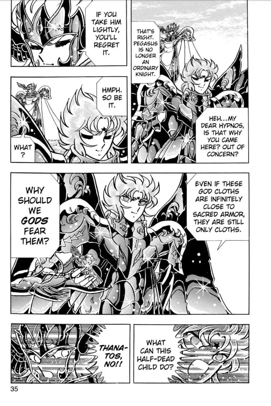 Saint Seiya Chapter 109 page 33 - Chapter 109: The Legendary God Cloths!