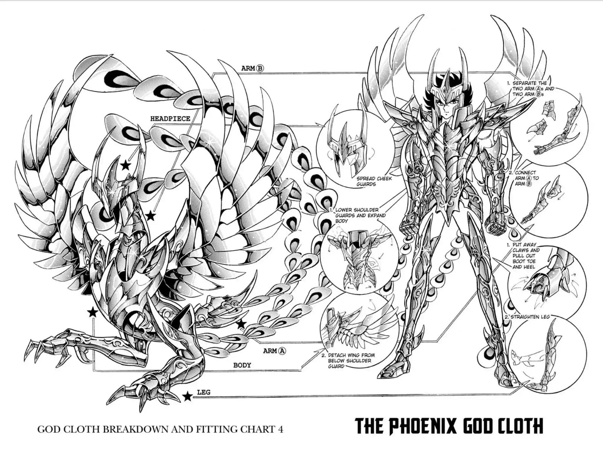 Saint Seiya Chapter 113 page 5 - Chapter 113: Special Bonus: Character And Cloth Diagrams