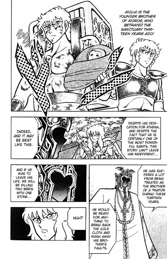 Saint Seiya Chapter 26 page 11 - Chapter 26: Leo Aiolia's Challenge