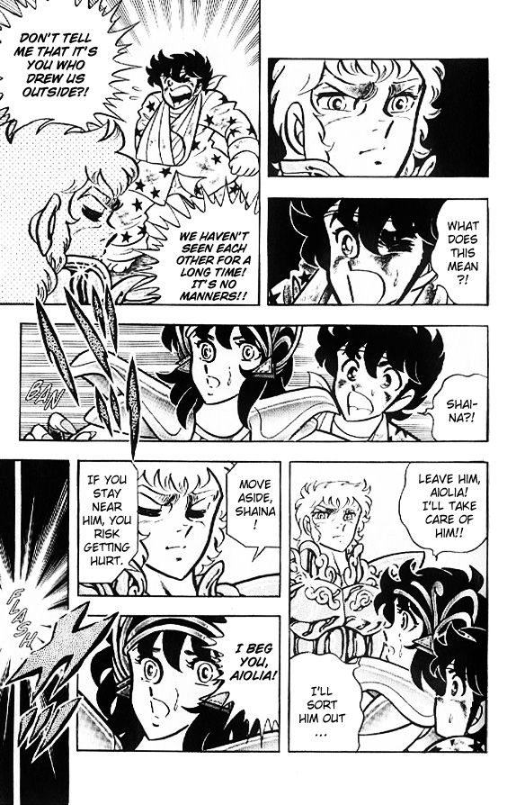 Saint Seiya Chapter 26 page 25 - Chapter 26: Leo Aiolia's Challenge