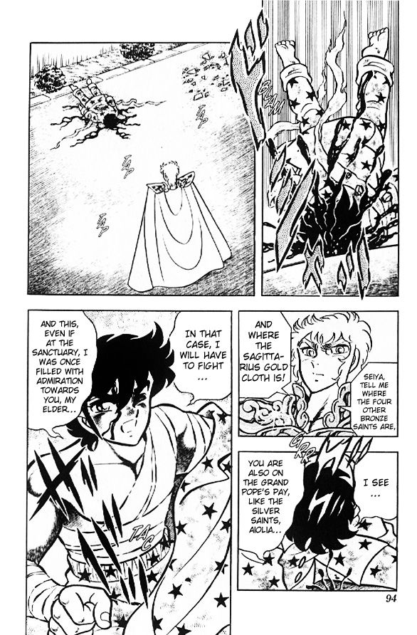 Saint Seiya Chapter 26 page 28 - Chapter 26: Leo Aiolia's Challenge