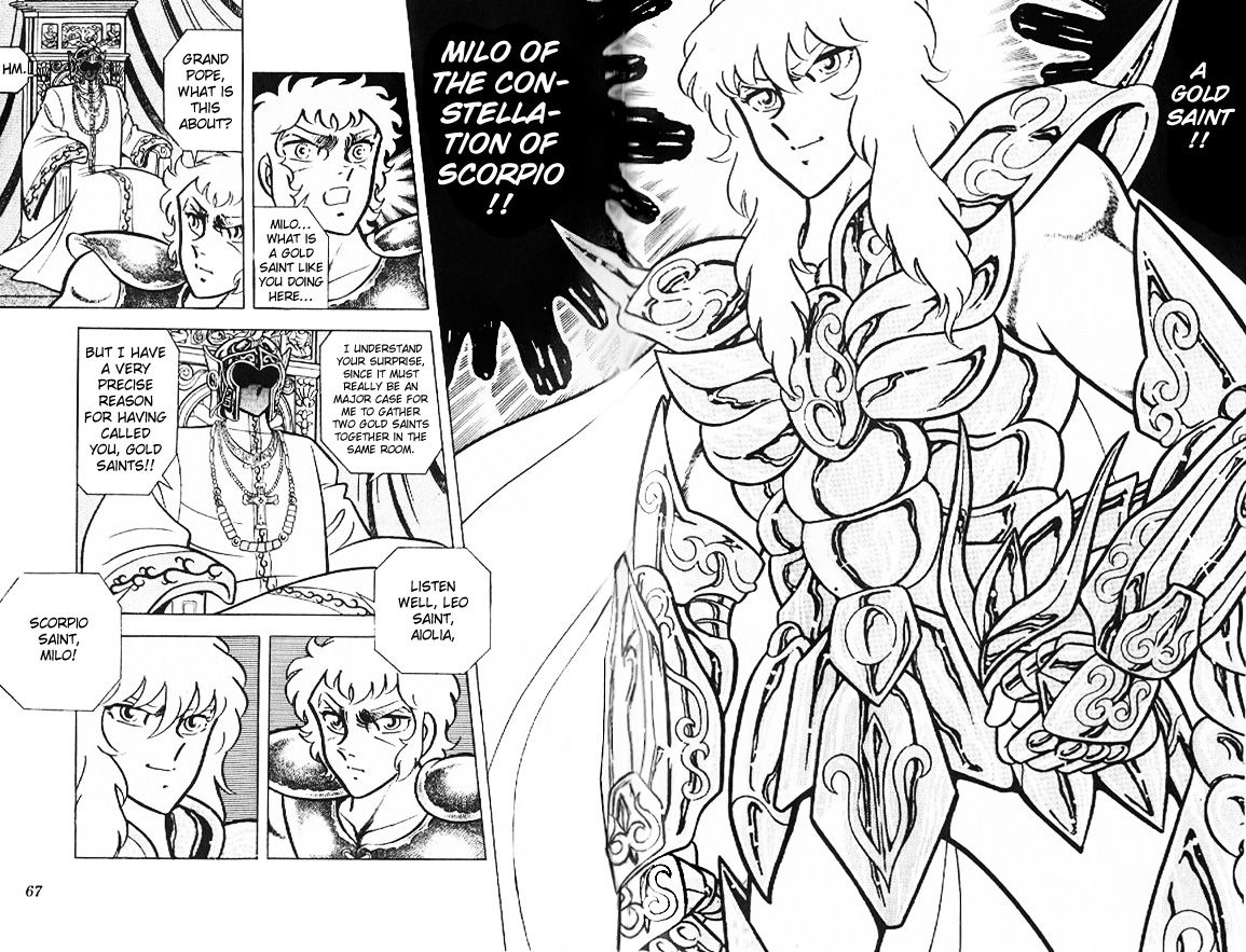 Saint Seiya Chapter 26 page 3 - Chapter 26: Leo Aiolia's Challenge