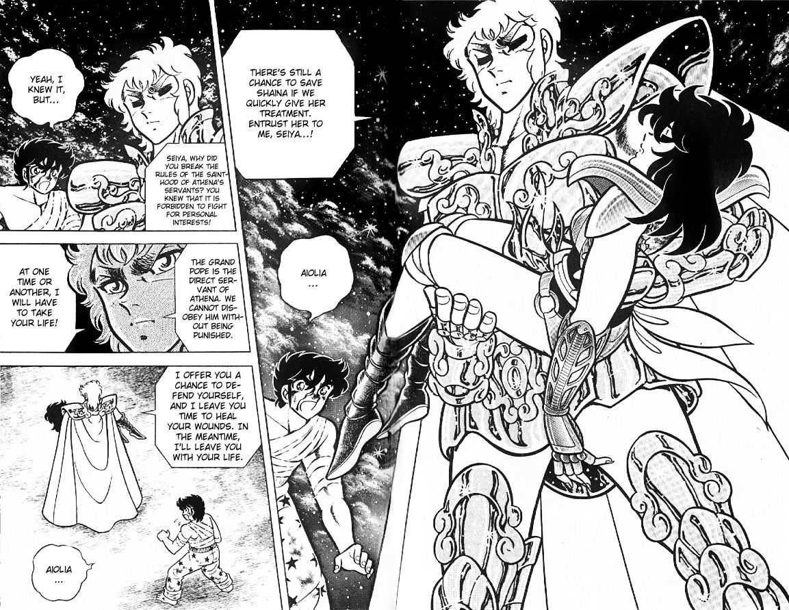 Saint Seiya Chapter 26 page 40 - Chapter 26: Leo Aiolia's Challenge