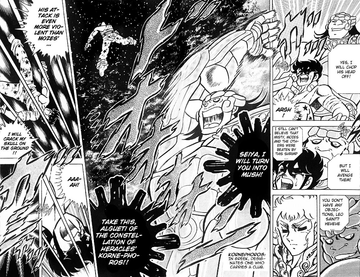 Saint Seiya Chapter 26 page 43 - Chapter 26: Leo Aiolia's Challenge